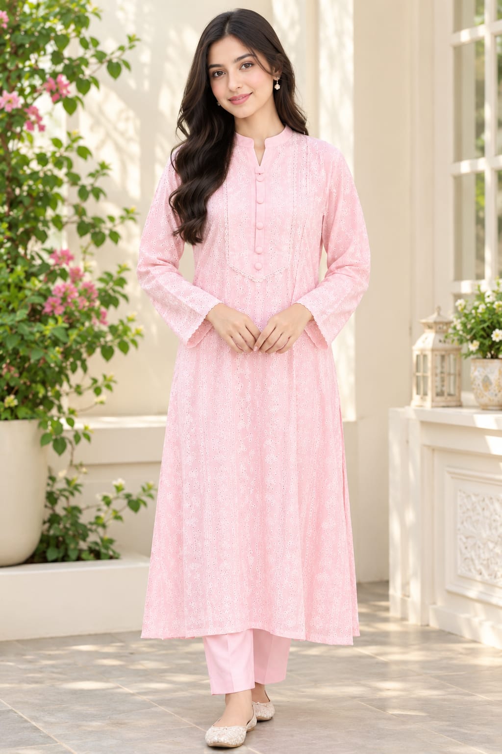 প্রিমিয়াম চায়না চিকেন গাউন